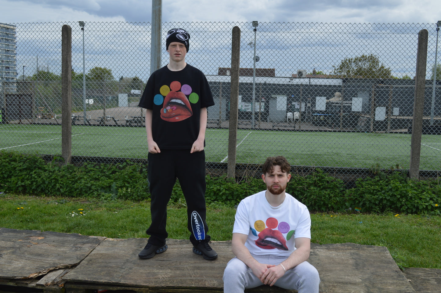 OverlookedLDN Pill T-Shirt - 300 GSM