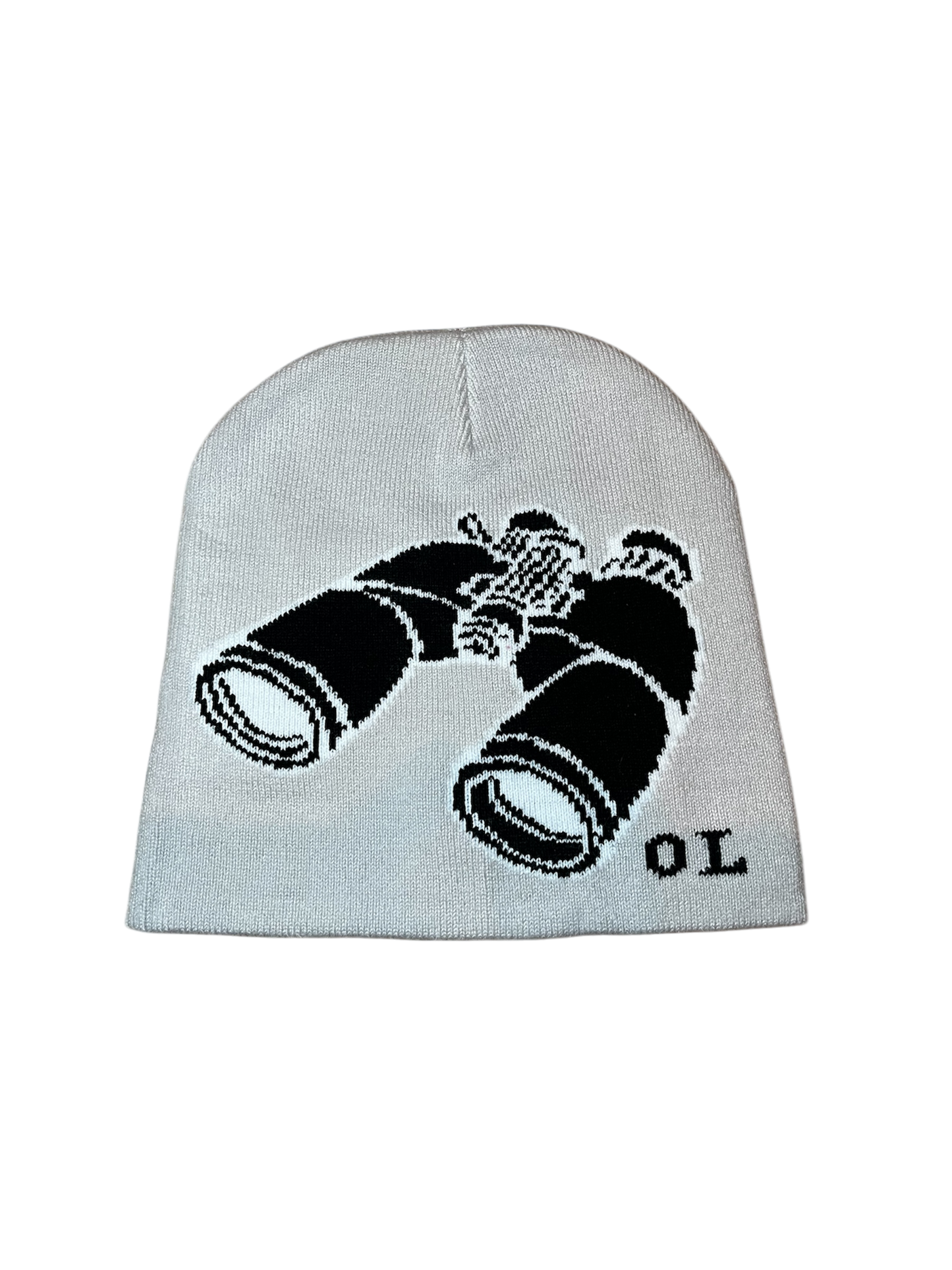 Overlooked Binocular Grey Beanie