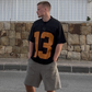 Oversized Mesh V-Neck OverlookedLDN 13 Jersey