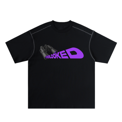 Reversed White Stitching Enlarging OverlookedLDN T